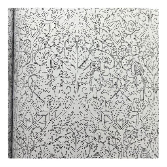 LOST OCEAN Coloring Book Johanna Basford Relaxing Relaxation - Picture 7 of 10
